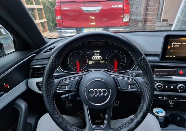 Audi A4 cena 75000 przebieg: 224000, rok produkcji 2017 z Miastko małe 79